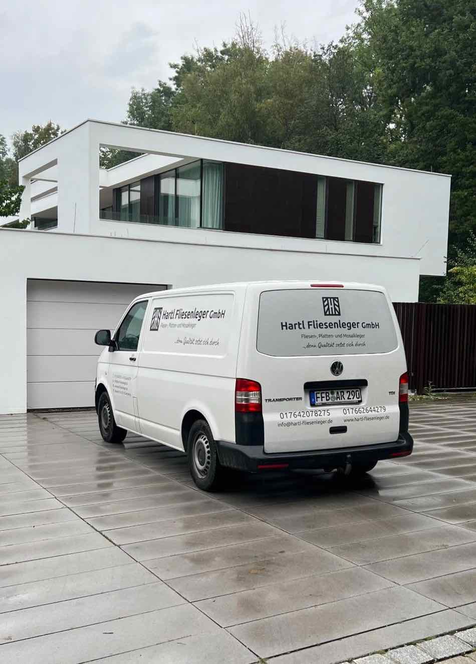 Fliesenarbeiten der Hartl Fliesenleger GmbH im Detail