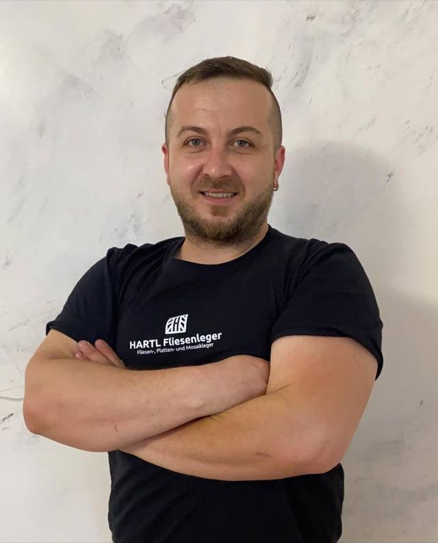 Mustafa Ramadani, Geschäftsführer der Hartl Fliesenleger GmbH